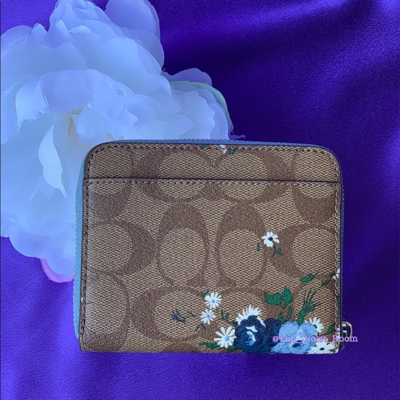 ▪️COACH▪️Spring Floral Set Satchel & Wallet - Picture 3 of 8